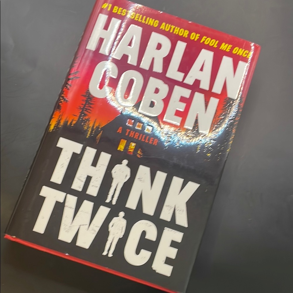 Brand New/Harlan Coben 'Think Twice' Thriller Book 000623